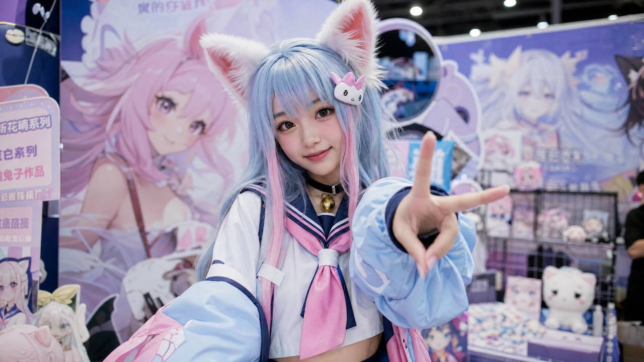 溏心vlog动漫cosplay视频